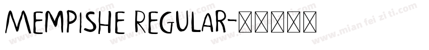 Mempishe Regular字体转换
